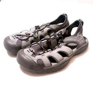 KEEN Men’s Closed-Toe Sport Sandals – Gray | Size 9